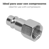 Racor Rapido Hembra 1/4" (Granel) al por Mayor | Almacén de Ferretería