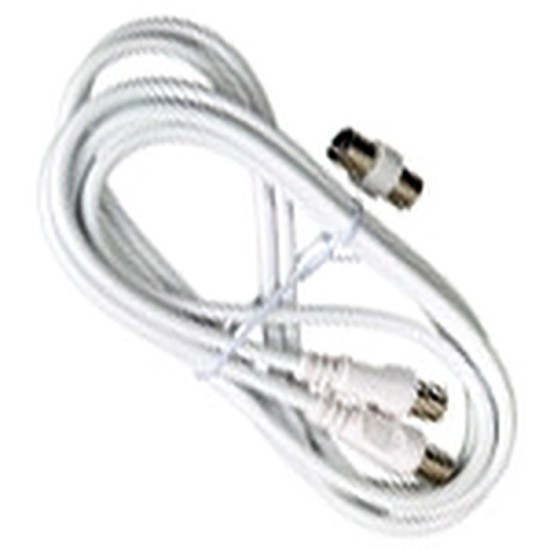 Conector TV Video Macho / Macho  2 metros Con Adaptador Macho / Hembra al por Mayor | Almacén de Ferretería