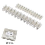 Regleta 12 Fichas Empalme  2 A, - 2,5 mm² (Paquete 10 Regletas) al por Mayor | Almacén de Ferretería