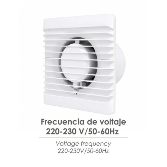 Extractor Aire Ø 100 mm, / 11 Watt, al por Mayor | Almacén de Ferretería