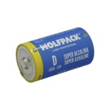 Pila Wolfpack Alcalina D - LR20 (Blister 2 Piezas) al por Mayor | Almacén de Ferretería