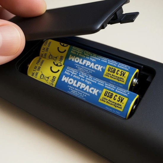 Pila Litio Recargable "AAA" 1,5V USB-C (4 Unidades) al por Mayor | Almacén de Ferretería