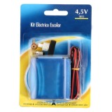 Kit Eléctrico Escolar, Set para el Colegio, Pila Petaca 4,5V, Interruptor 220V, Cable y Bombilla, al por Mayor | Almacén de Ferr