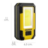 Linterna LED Profesional Compacta Engomada Bateria Recargable 500 Lumenes Con Función Powerbank, Iman, Soporte y Gancho al por M
