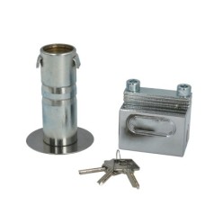 Candado Empotrar Llave Plana C-1 Hembra