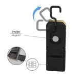 Linterna LED Profesional Multifunción Compacta Plegable A Pilas (3 AAA) 210 Lumenes 2 Modos de Iluminación Con Iman y Gancho al 