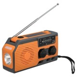 Linterna Led De Emergencia Solar Con Radio, Con Bateria, Carga Manual Dinamo al por Mayor | Almacén de Ferretería