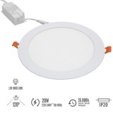 Downlight Led Empotrar 20 Watt 1800 Lumenes 3000K al por Mayor | Almacén de Ferretería