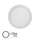 Downlight Superficie Led 20 Watt 1800 Lumenes 3000K al por Mayor | Almacén de Ferretería