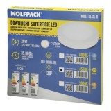 Downlight Superficie Led 20 Watt 1800 Lumenes 3000K al por Mayor | Almacén de Ferretería