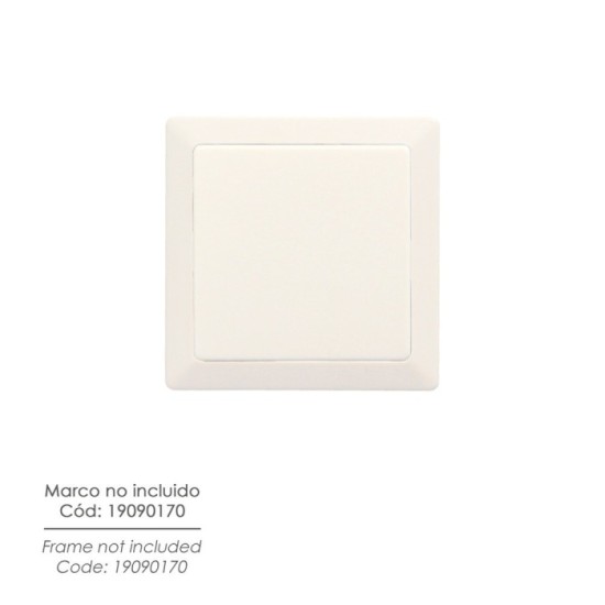 Interruptor Conmutador Cruzado (Mecanismo) Interruptor Pared, Bastidor Metalico, Interruptor Luz, Pulsador, Color Blanco al por 
