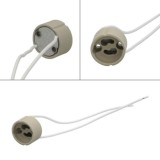 Portalamparas GU-10 Ceramico Para Bombillas Halogenas / LED al por Mayor | Almacén de Ferretería