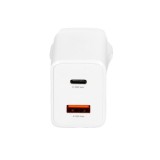 Cargador De Carga Rápida 30 W, Con Doble Puerto USB A y USB C al por Mayor | Almacén de Ferretería