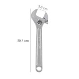 Llave Ajustable Moleta 8" / 200 mm, Llave Inglesa, Llave Apriete, Llave Ajustable al por Mayor | Almacén de Ferretería