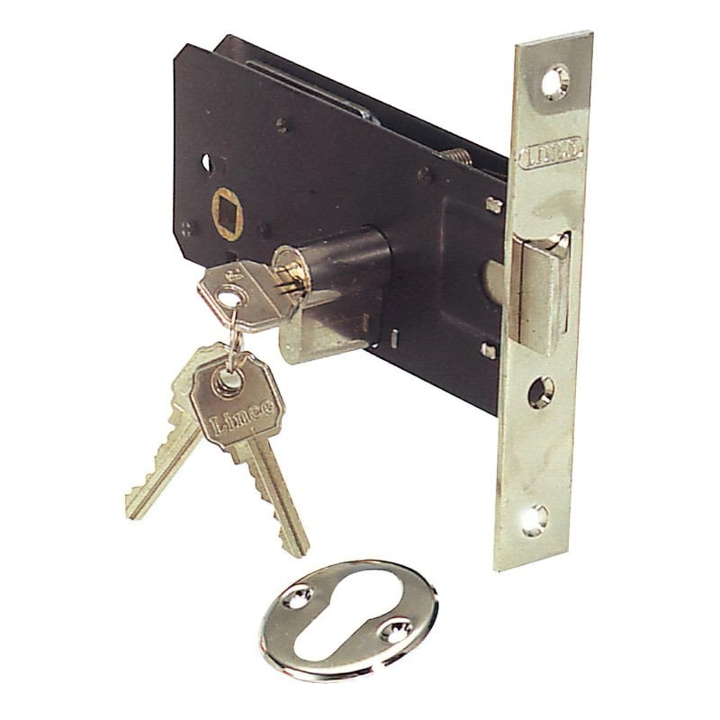 Cerradura Lince 5557         Inoxidable / 60 mm,