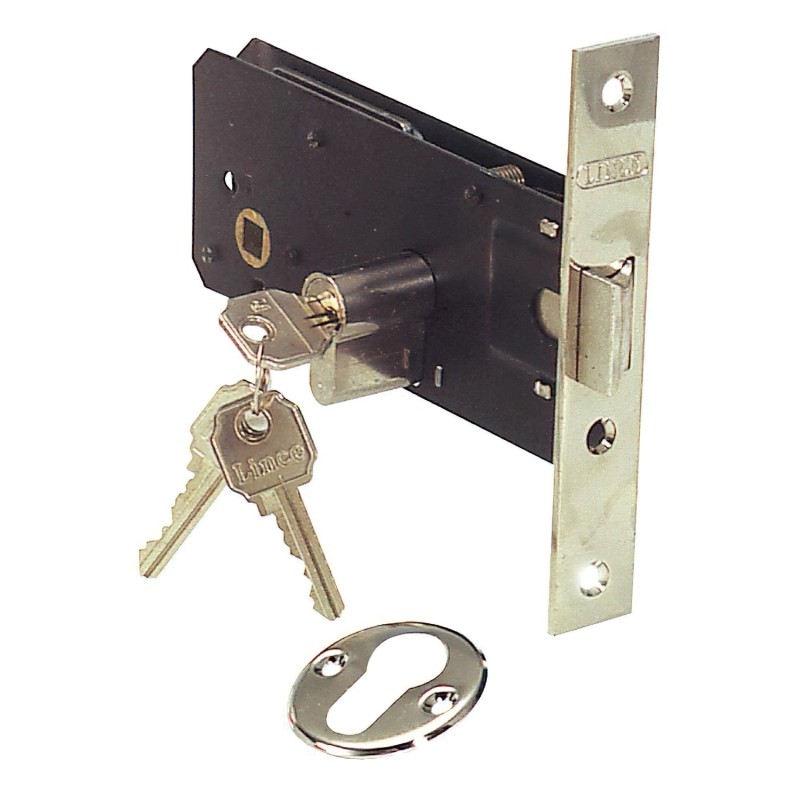 Cerradura Lince 5557         Inoxidable / 70 mm,
