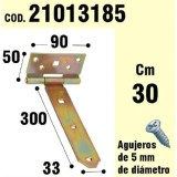 Soporte Para Madera Bisagra Bicromatado 300 mm, al por Mayor | Almacén de Ferretería