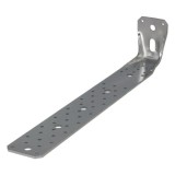 Soporte Para Madera Con Angulo Reforzado 65x88x450 mm, Conector Angular, Escuadra Fijación, Zapata Madera Soporte Pergola Madera