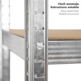 Modulo Estanteria Montaje Rápido Sin Tornillos 90x40x180 cm, (5 Bateas) al por Mayor | Almacén de Ferretería