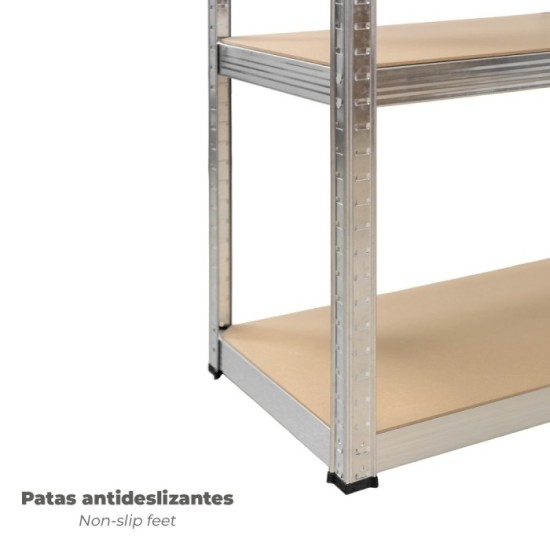 Modulo Estanteria Montaje Rápido Sin Tornillos 90x40x180 cm, (5 Bateas) al por Mayor | Almacén de Ferretería