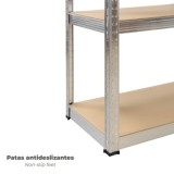 Modulo Estanteria Montaje Rápido Sin Tornillos 90x40x180 cm, (5 Bateas) al por Mayor | Almacén de Ferretería