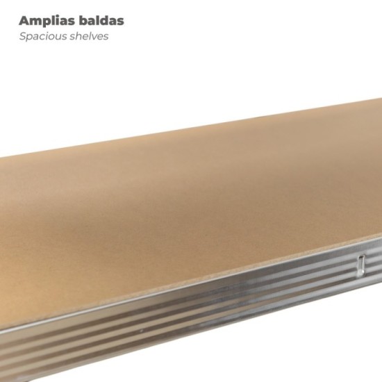 Modulo Estanteria Montaje Rápido Sin Tornillos 90x40x180 cm, (5 Bateas) al por Mayor | Almacén de Ferretería