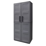 Armario Resina Alto 68x37x169 cm, Color Gris Oscuro al por Mayor | Almacén de Ferretería