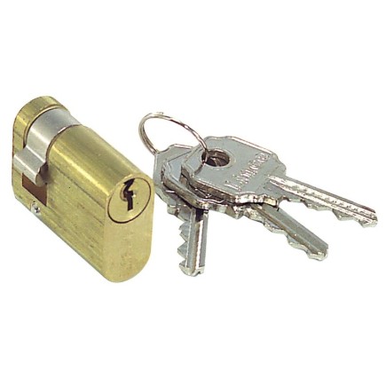 Cilindro Lince Ovalado 1/2 Latonado 0580/27 mm,