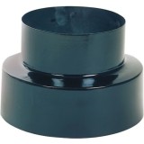 Reducción Estufa Vitrificado Color Negro de 120 a 100 mm, al por Mayor | Almacén de Ferretería