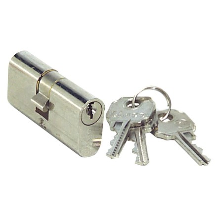 Cilindro Lince Ovalado     Niquelado  0603/54 mm,