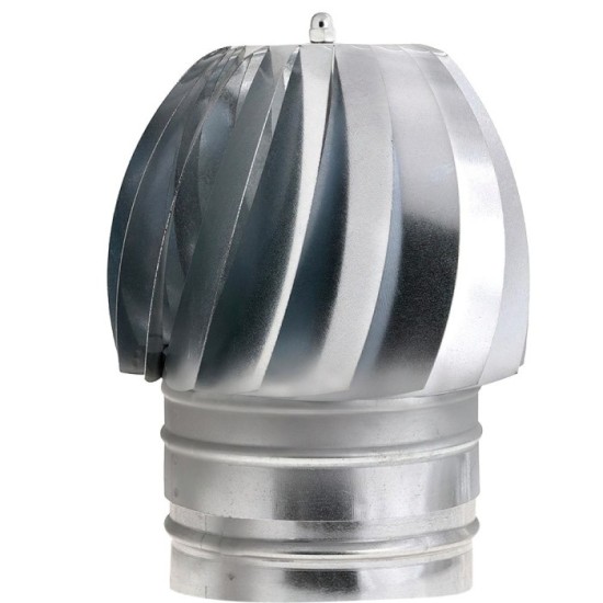 Wolfpack Sombrero Extractor Galvanizado para Estufa, Chimenea, Extracción de Humos, Para tubo Ø 200 mm, al por Mayor | Almacén d