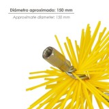Cepillo Deshollinador Nylon 150mm M12 al por Mayor | Almacén de Ferretería