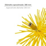Cepillo Deshollinador Nylon 200mm M12 al por Mayor | Almacén de Ferretería