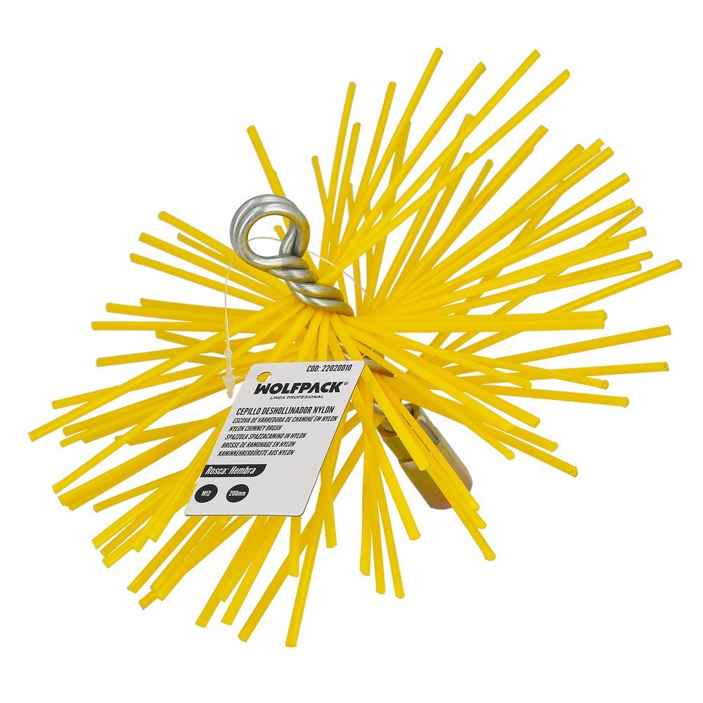 Cepillo Deshollinador Nylon 200mm M12 al por Mayor | Almacén de Ferretería