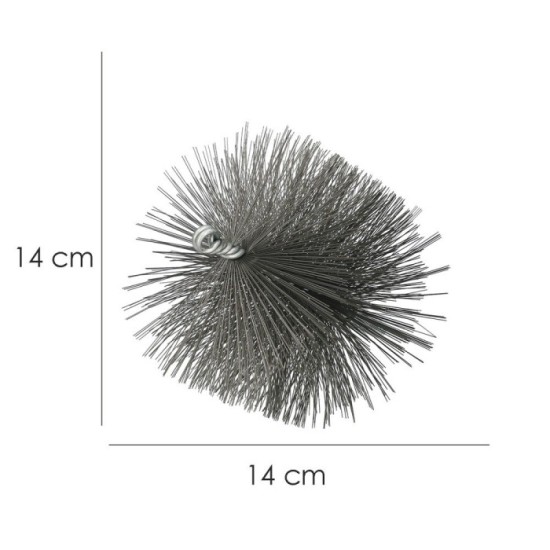 Cepillo Limpiatubos Acero 140 mm M12 al por Mayor | Almacén de Ferretería