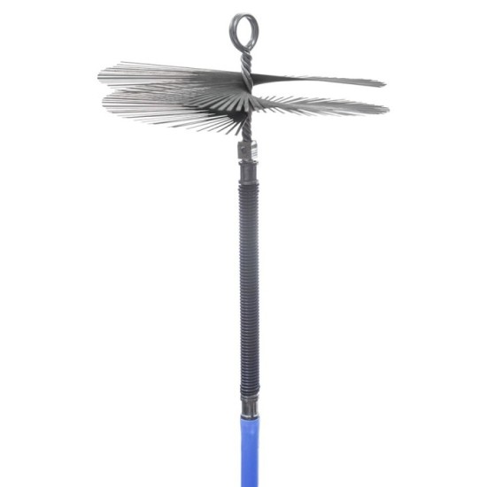 Deshollinador Cepillo Kit Chimeneas 8,4 metros x 250 mm, Diametro, al por Mayor | Almacén de Ferretería