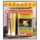 Kit Reparacion Estufas/Chimeneas, Cola Refractaria y Cordon Fibra Vidrio 10 mm, x 2,5 m, al por Mayor | Almacén de Ferretería