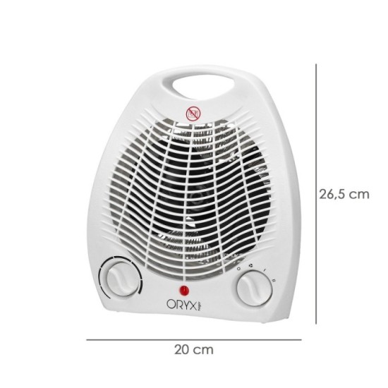 Termoventilador Ovalado 1000 / 2000w al por Mayor | Almacén de Ferretería