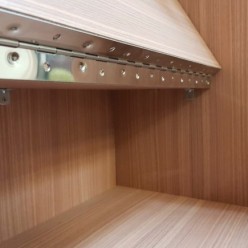 Bisagra Piano Hierro Latonado 32 mm,  Rollo 50 Metros