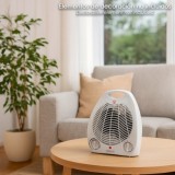 Termoventilador Ovalado 1000 / 2000w al por Mayor | Almacén de Ferretería