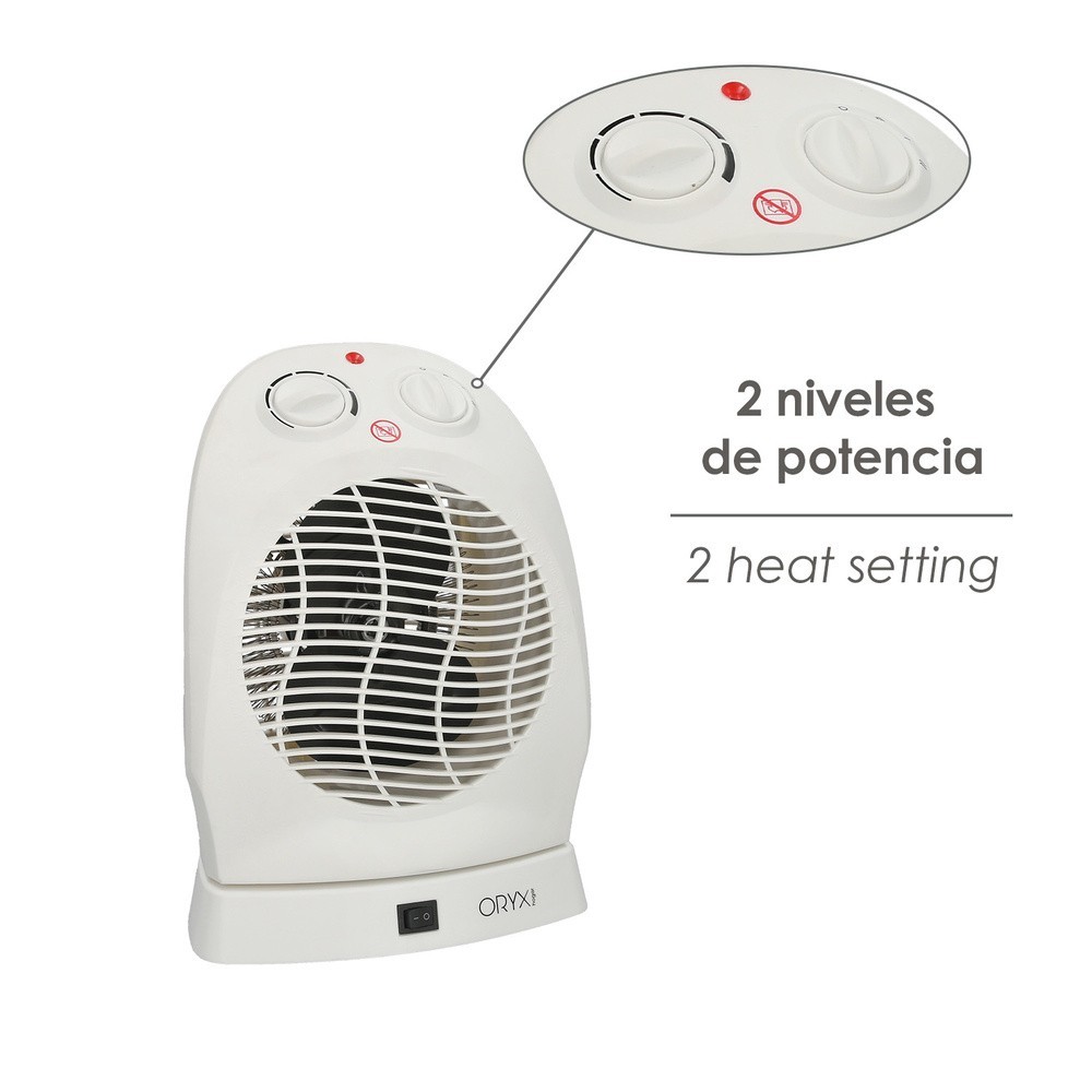 Termoventilador Oscilante 1000 / 2000w al por Mayor | Almacén de Ferretería
