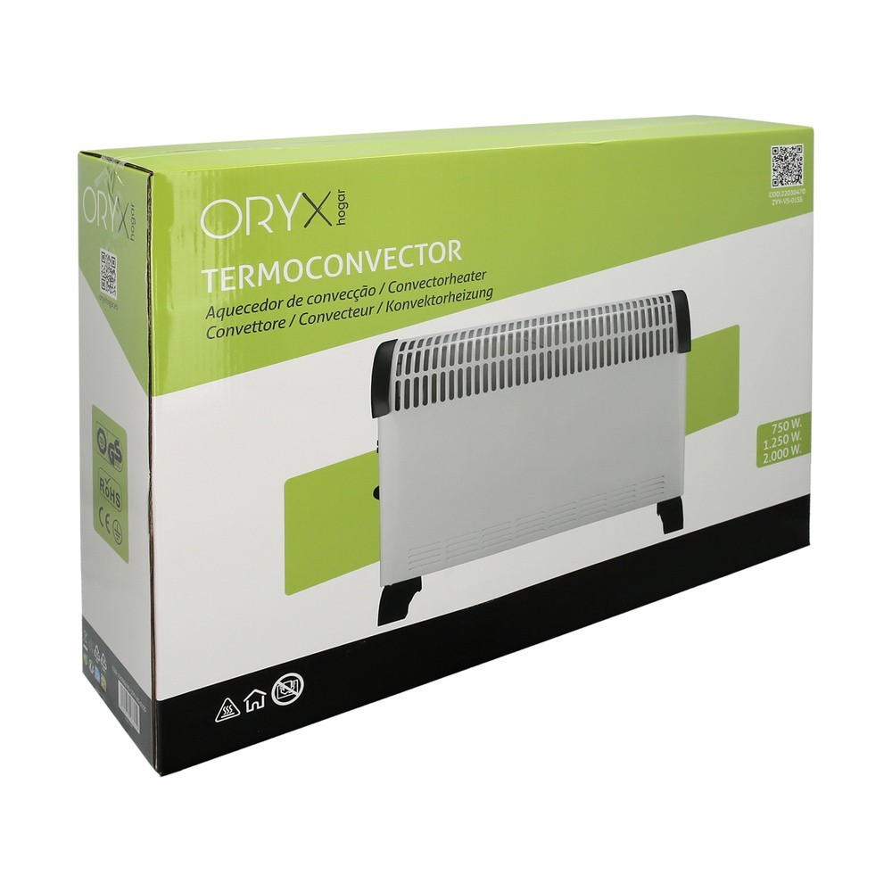 Termoconvector De Suelo potencia de 750 / 1250 / 2000w al por Mayor | Almacén de Ferretería