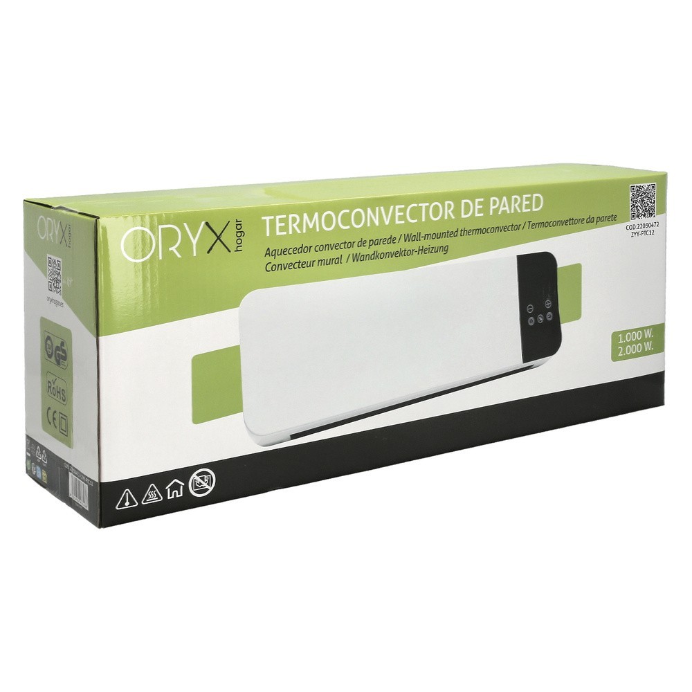 Termoconvector De Pared Split 1000 / 2000 Watt, al por Mayor | Almacén de Ferretería