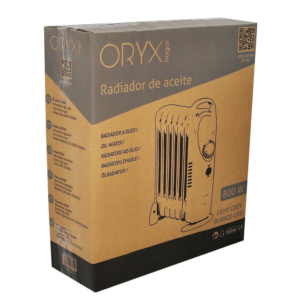 Radiador Aceite  800w 7 Elementos al por Mayor | Almacén de Ferretería
