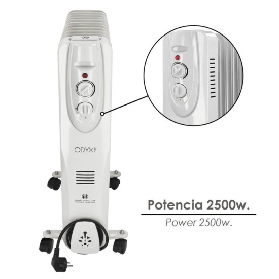 Radiador Aceite 2500w 11 Elementos al por Mayor | Almacén de Ferretería
