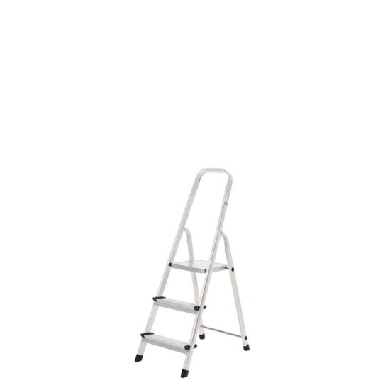 Escalera Aluminio 3 Peldaños Plegable, Uso doméstico, Antideslizante, Ligera y Resistente al por Mayor | Almacén de Ferretería