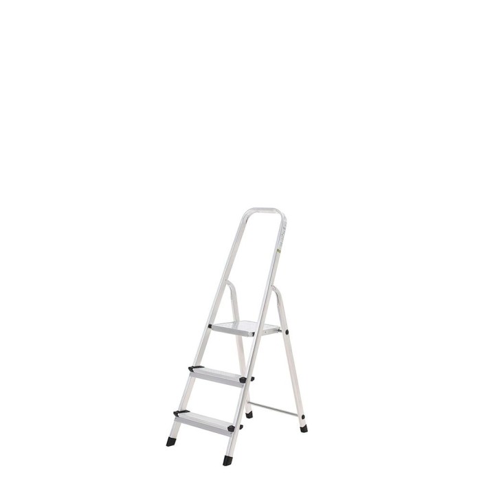 Escalera Aluminio 3 Peldaños Plegable, Uso doméstico, Antideslizante, Ligera y Resistente al por Mayor | Almacén de Ferretería
