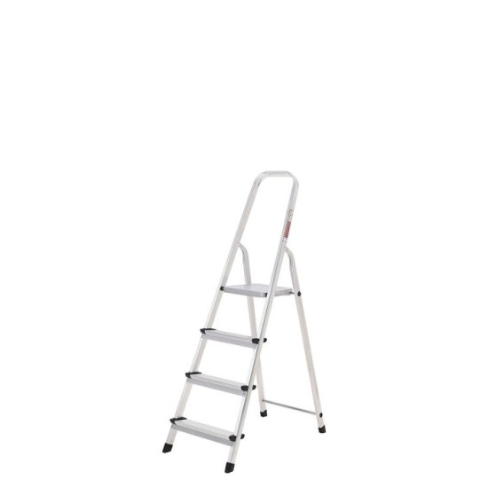 Escalera Aluminio 4 Peldaños Plegable, Uso doméstico, Antideslizante, Ligera y Resistente al por Mayor | Almacén de Ferretería