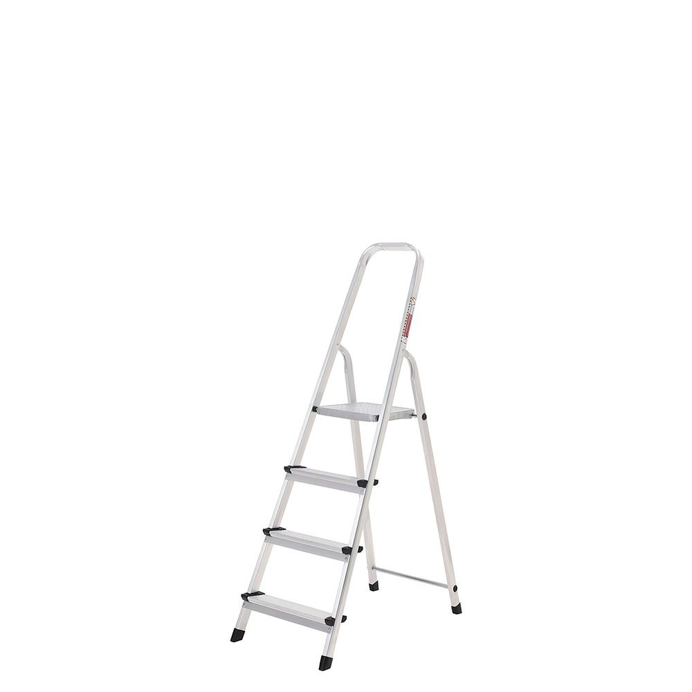 Escalera Aluminio 4 Peldaños Plegable, Uso doméstico, Antideslizante, Ligera y Resistente al por Mayor | Almacén de Ferretería