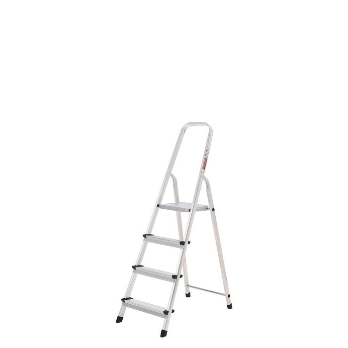 Escalera Aluminio 4 Peldaños Plegable, Uso doméstico, Antideslizante, Ligera y Resistente al por Mayor | Almacén de Ferretería